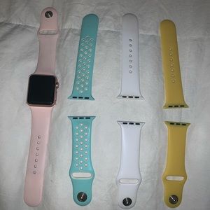 Series 1 Rose Gold Apple Watch 38mm